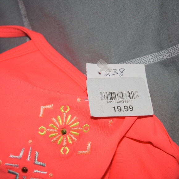 Embroidered Bikini Top - Picture 3 of 3